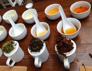 Tea cupping